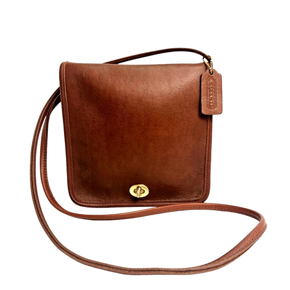 Coach Brown Crossbody Bag - Picture 1 of 10